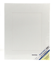16 x 20 Single Rag White Mat Board Image 0