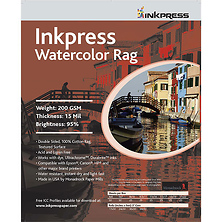 Watercolor Rag Paper 13 x 19 In. 25 Sheet Image 0