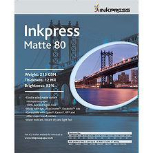 Duo Matte 80 Inkjet Paper (5x7, 50 Sheets) Image 0