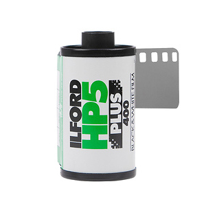 HP5 Plus 400 B&W Negative Film, 135mm, 24 Exposures, Single Roll