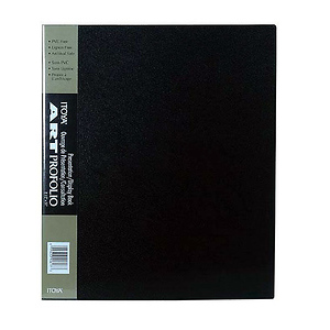 8-1/2x11in Art Portfolio Presentation Book with 24 Pages