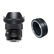 24mm f/1.4 DG HSM Art Lens for Canon EF with Canon Mount Adapter EF-EOS R Image 0