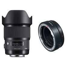 20mm f/1.4 DG HSM Art Lens for Canon EF with Canon Mount Adapter EF-EOS R Image 0