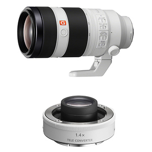 FE 100-400mm f/4.5-5.6 GM OSS Lens with FE 1.4x Teleconverter