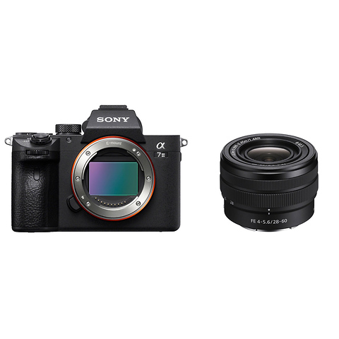  Sony Alpha a7 III Mirrorless Digital Camera with FE