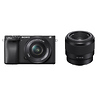Alpha a6400 Mirrorless Digital Camera with 16-50mm Lens (Black) and FE 50mm f/1.8 Lens Thumbnail 0