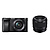 Alpha a6400 Mirrorless Digital Camera with 16-50mm Lens (Black) and FE 50mm f/1.8 Lens