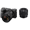 Alpha a6600 Mirrorless Digital Camera with 18-135mm Lens (Black) and FE 50mm f/1.8 Lens Thumbnail 0