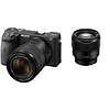 Alpha a6600 Mirrorless Digital Camera with 18-135mm Lens (Black) and FE 85mm f/1.8 Lens Thumbnail 0