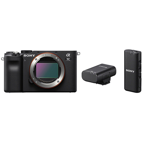 Sony ECM-W2BT Camera-Mount Digital Bluetooth Wireless Microphone System for  Sony Cameras