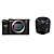 Alpha a7C Mirrorless Digital Camera Body (Black) with FE 50mm f/1.8 Lens