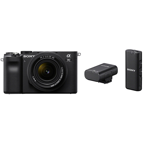 Sony a7C II Mirrorless Camera with FE 28-60mm f/4-5.6 Lens (Black)