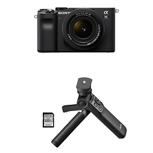 Alpha a7C Mirrorless Digital Camera with 28-60mm Lens (Black) and Vlogger Accessory Kit Image 0