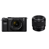 Alpha a7C Mirrorless Digital Camera with 28-60mm Lens (Black) and FE 50mm f/1.8 Lens Thumbnail 0