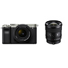 Alpha a7C Mirrorless Digital Camera with 28-60mm Lens (Silver) and FE 20mm f/1.8 G Lens Thumbnail 0