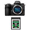 Z 7II Mirrorless Digital Camera Body with Delkin Devices 512GB POWER 4.0 CFexpress Type B Memory Card Thumbnail 0