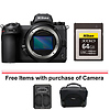 Z 7II Mirrorless Digital Camera Body with Nikon 64GB XQD Memory Card Thumbnail 0