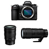 Z 6II Mirrorless Digital Camera Body w/Nikkor Z 24-70 f/2.8 & Z 70-200 f/2.8 Thumbnail 0