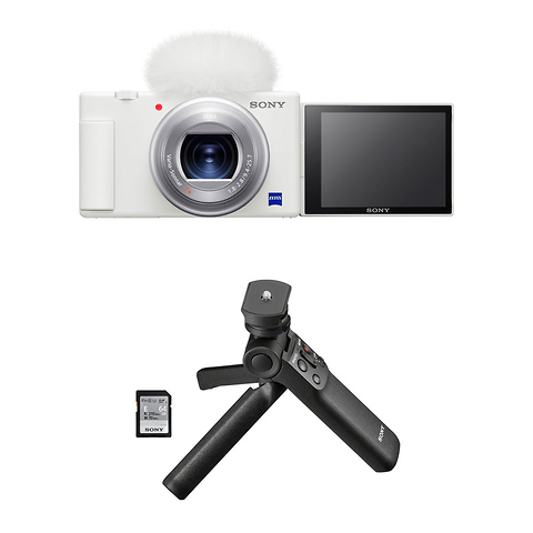 ZV-1 Digital Camera (White) with Vlogger Accessory Kit Image 0