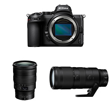 Z 5 Mirrorless Digital Camera Body with Nikkor Z 24-70mm f/2.8 S & Nikkor Z 70-200 f/2.8 VR S Lenses Image 0