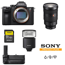 Alpha a7R IIIA Mirrorless Digital Camera Body w/Sony FE 24-70mm f/2.8 GM Lens and with Sony Accessories Image 0