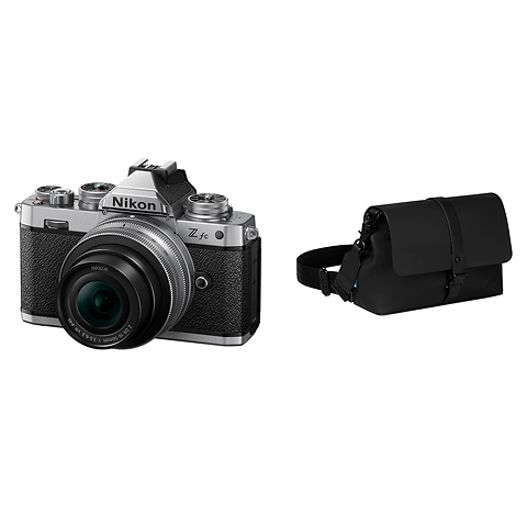 Z fc Mirrorless Digital Camera with 16-50mm Lens and GL X Nikon Splash Crossbody Bag (Black) Image 0