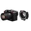 EOS C70 Cinema Camera with RF 24-105mm f/4L IS USM Lens and EF-EOS R 0.71x Mount Adapter Thumbnail 0