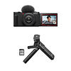 ZV-1F Vlogging Camera (Black) with Sony Vlogger's Accessory KIT (ACC-VC1) Thumbnail 0