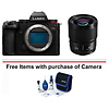 Lumix DC-S5 II Mirrorless Digital Camera Body (Black) with Lumix S 85mm f/1.8 Lens Thumbnail 0