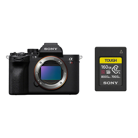 Sony Alpha a7R V Mirrorless Digital Camera Body with Sony 160GB