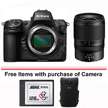 Z 8 Mirrorless Digital Camera Body with NIKKOR Z 17-28mm f/2.8 Lens Image 0