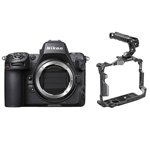 Z 8 Mirrorless Digital Camera Body with SmallRig Cage Kit and Delkin Devices 512GB POWER 4.0 CFexpress Type B Memory Card Image 0