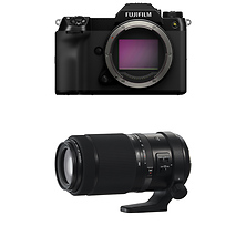 GFX 100S II Medium Format Mirrorless Camera Body with GF 100-200mm f/5.6 R LM OIS WR Lens Image 0