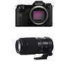 GFX 100S II Medium Format Mirrorless Camera Body with GF 100-200mm f/5.6 R LM OIS WR Lens Thumbnail 0