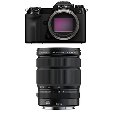 GFX 100S II Medium Format Mirrorless Camera Body with GF 20-35mm f/4 R WR Lens Image 0