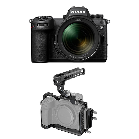 Z6III Mirrorless Digital Camera with 24-70mm f/4 S Lens and SmallRig Cage Kit Image 0