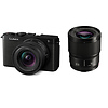 Lumix DC-S9 Mirrorless Digital Camera with 18-40mm Lens (Jet Black) and Lumix S 50mm f/1.8 Lens Thumbnail 0