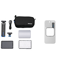 Ace 25c RGB LED Light Panel All-in-One Creator Kit (Charcoal) with Go Mini MagSafe LED Light (Charcoal) Image 0