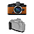 Z f Mirrorless Digital Camera Body (Sunset Orange) with SmallRig L-Shape Handle