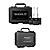 K9-US Pro 2-Person Digital UHF Wireless Microphone System for Cameras with SR-C8 Watertight Dustproof Carry-On Case