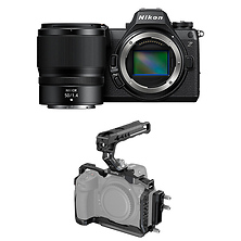Z6III Mirrorless Digital Camera with 50mm f/1.4 Lens, SmallRig Cage Kit, and Delkin Devices 512GB POWER 4.0 CFexpress Type B Memory Card Image 0