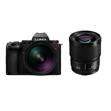 Lumix DC-S5 II Mirrorless Digital Camera with 24-60mm Lens and Lumix S 85mm f/1.8 Lens Image 0