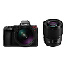 Lumix DC-S5 II Mirrorless Digital Camera with 24-60mm Lens and Lumix S 85mm f/1.8 Lens Thumbnail 0