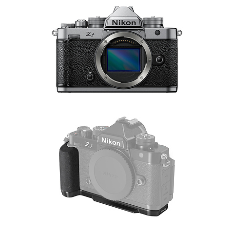 Z f Mirrorless Digital Camera Body (Silver) with SmallRig L-Shape Handle Image 0