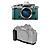 Z f Mirrorless Digital Camera Body (Silver & Teal Blue) with SmallRig L-Shape Handle