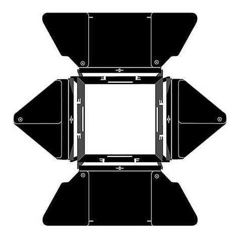 Complete Four Leaf Barndoor for the DP Light Image 0