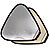 Tri-Grip Sunlight-Soft Silver Reflector