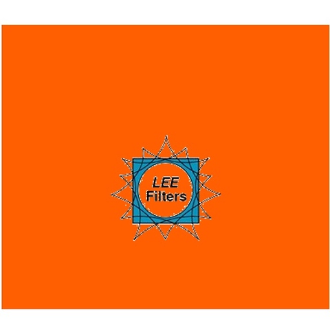 Gel Sheet 135 Deep Golden Amber Lighting Filter Image 0
