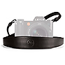 Wide Saddle Leather Camera Strap (Black)