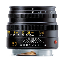 50mm f/2.0 Summicron M Manual Focus Lens (Black) Image 0